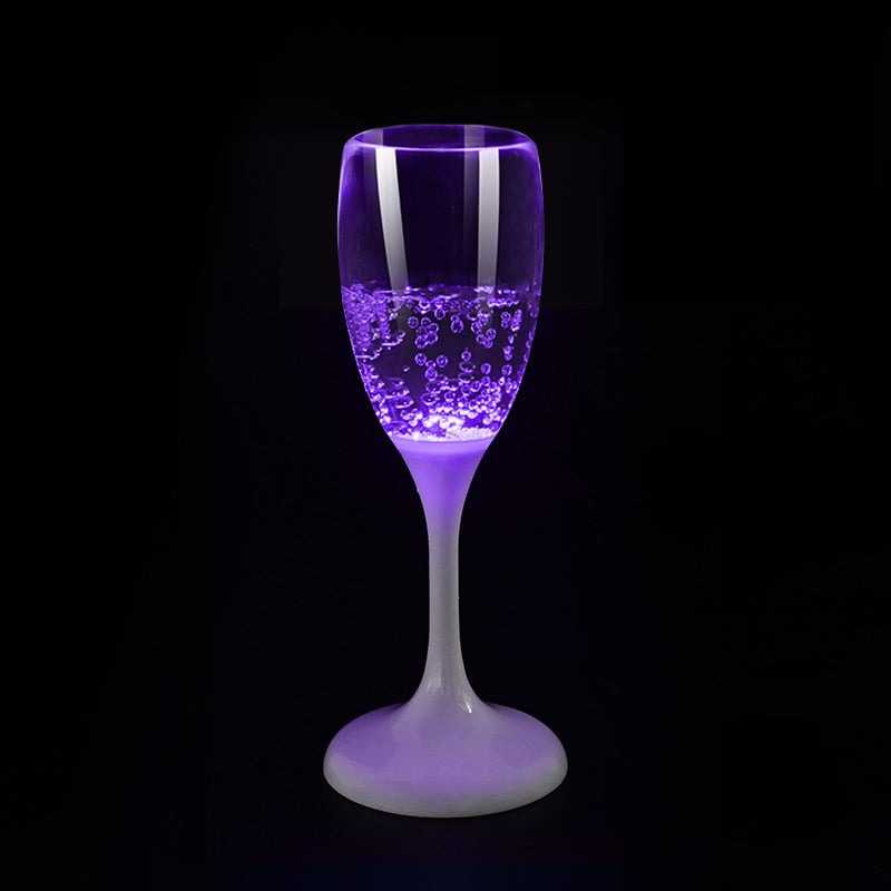 LED Champagneglas