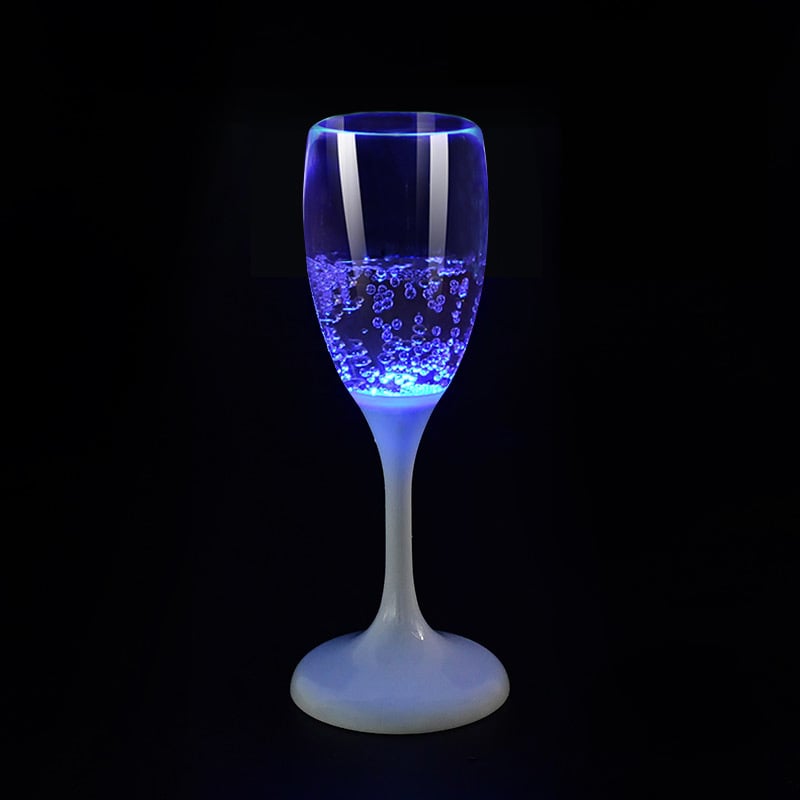 LED Champagneglas