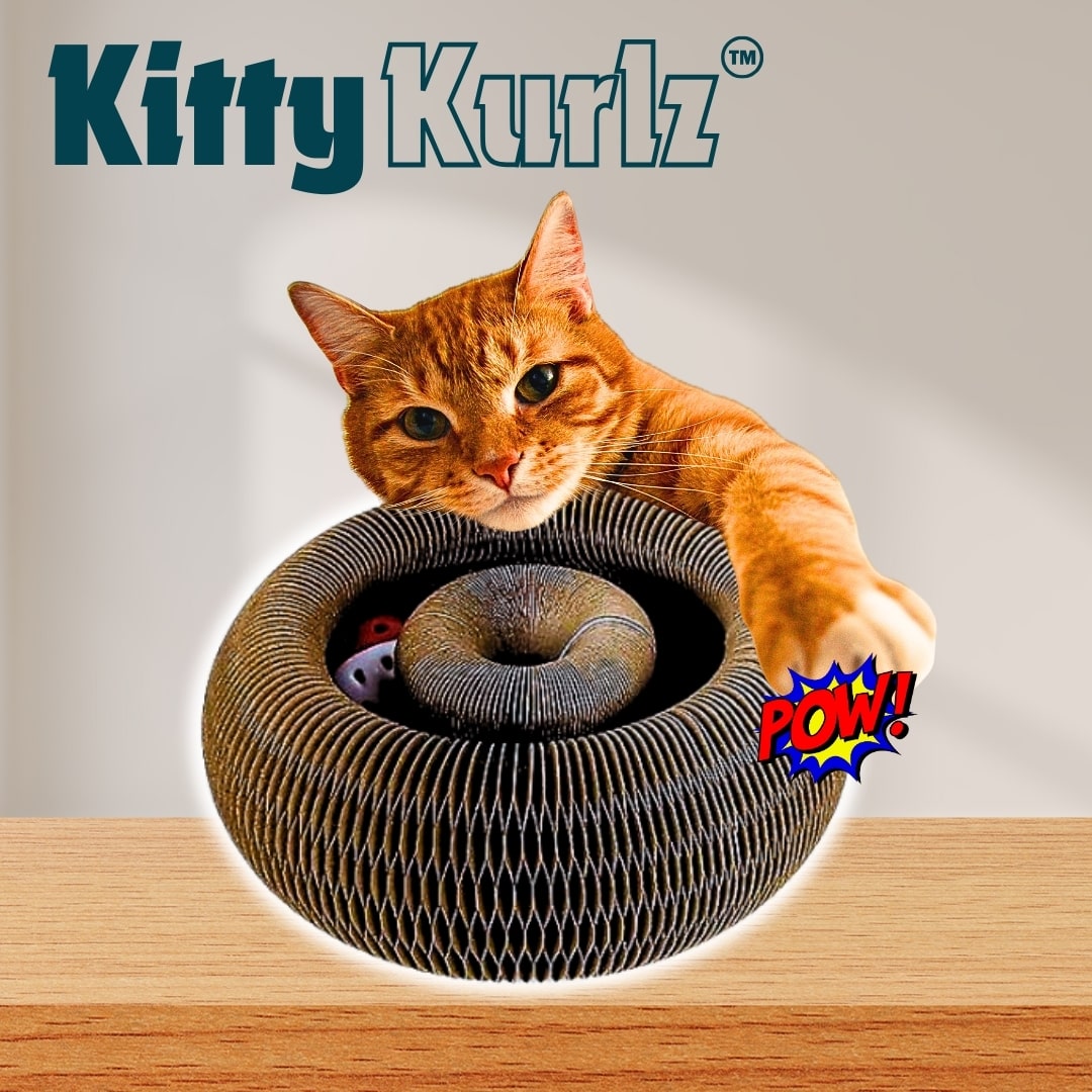 Kitty Kurlz™ Kattelegetøj