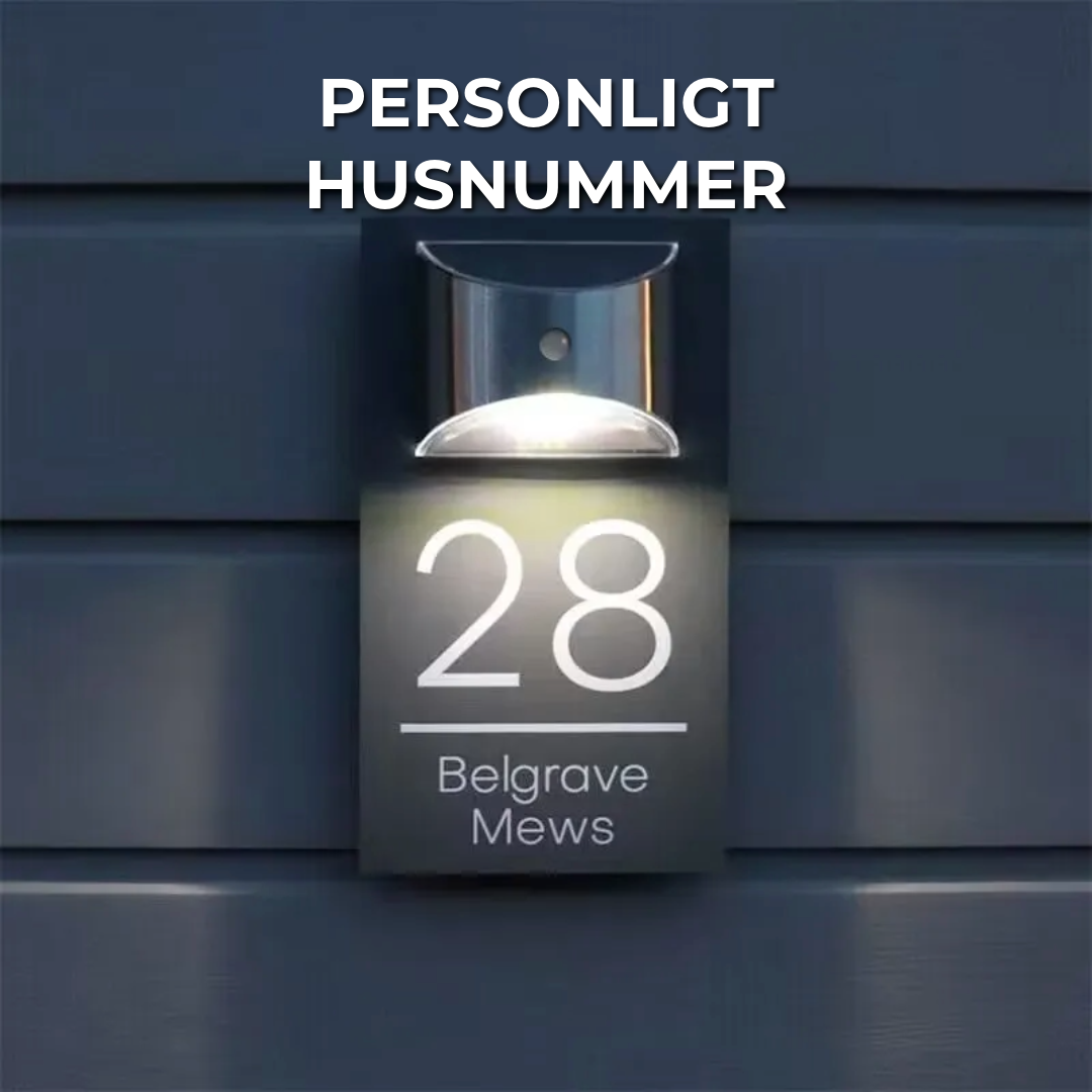 Personligt Husnummer