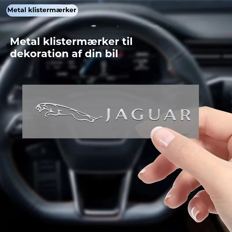 Luksus metal bil klistermærker