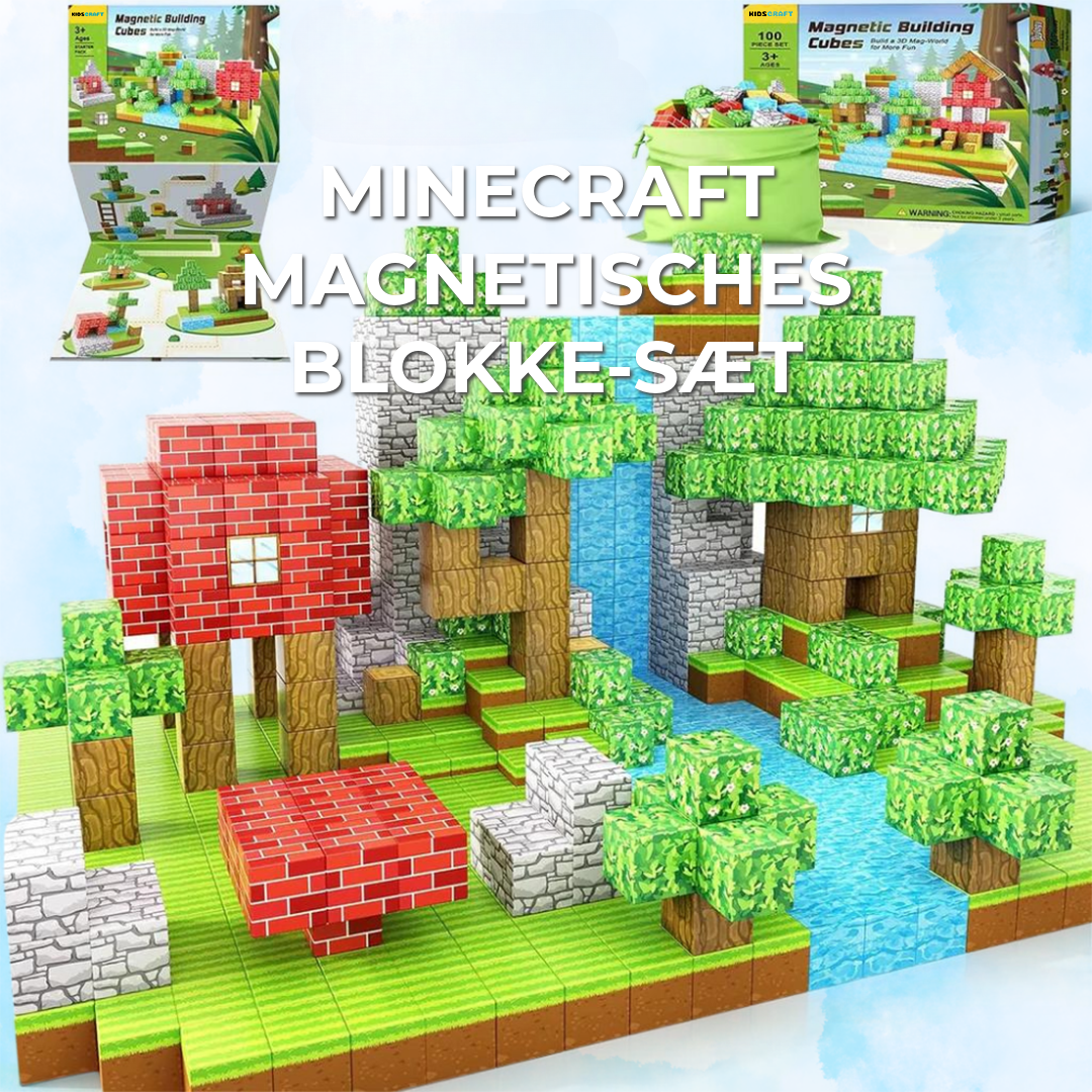 Minecraft magnetisk Blokke-sæt