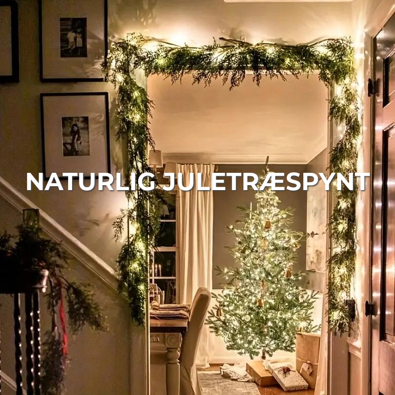 Naturlig Juletræspynt