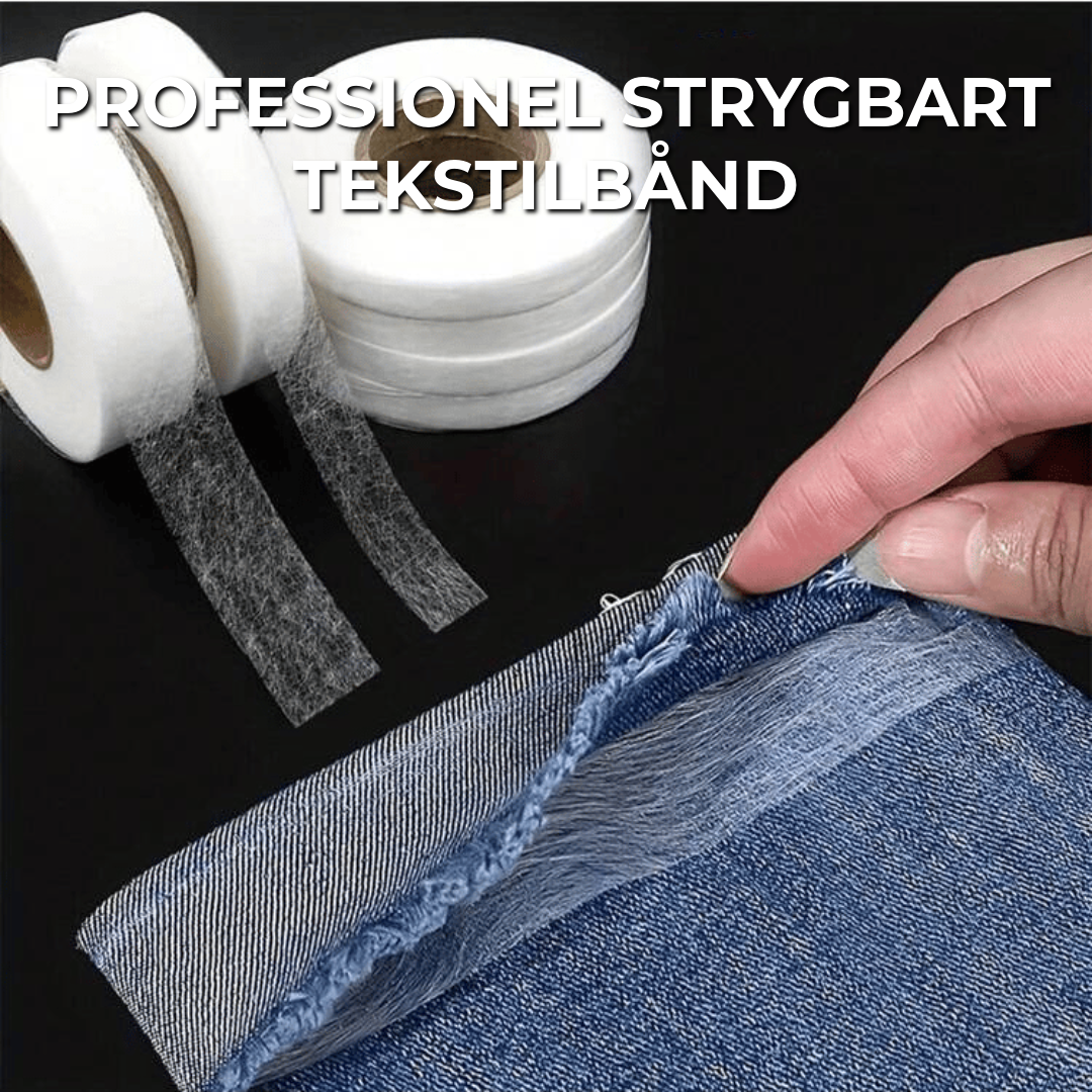 Professionelt Strygbart Tekstilbånd