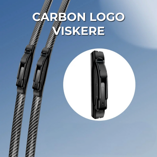 Carbon Logo Vinduesviskere | Sæt med 2 Stykker