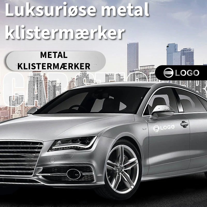 Luksus metal bil klistermærker