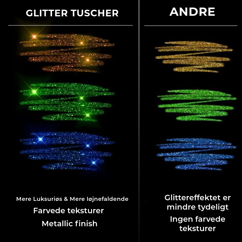 Glitter stifter